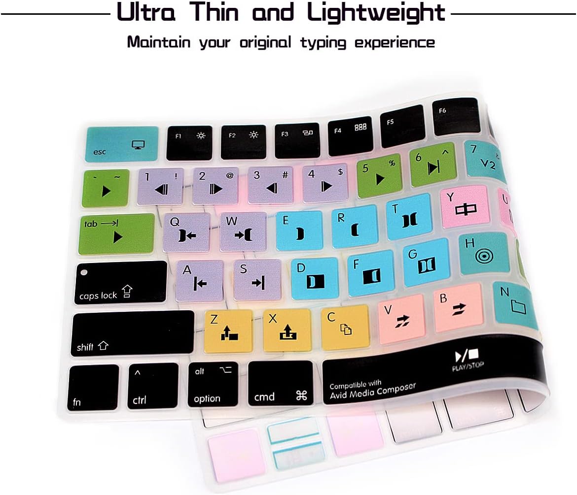 Professional Video Editing Keyboard Cover | Work Smarter, Edit Faster, Protect Better