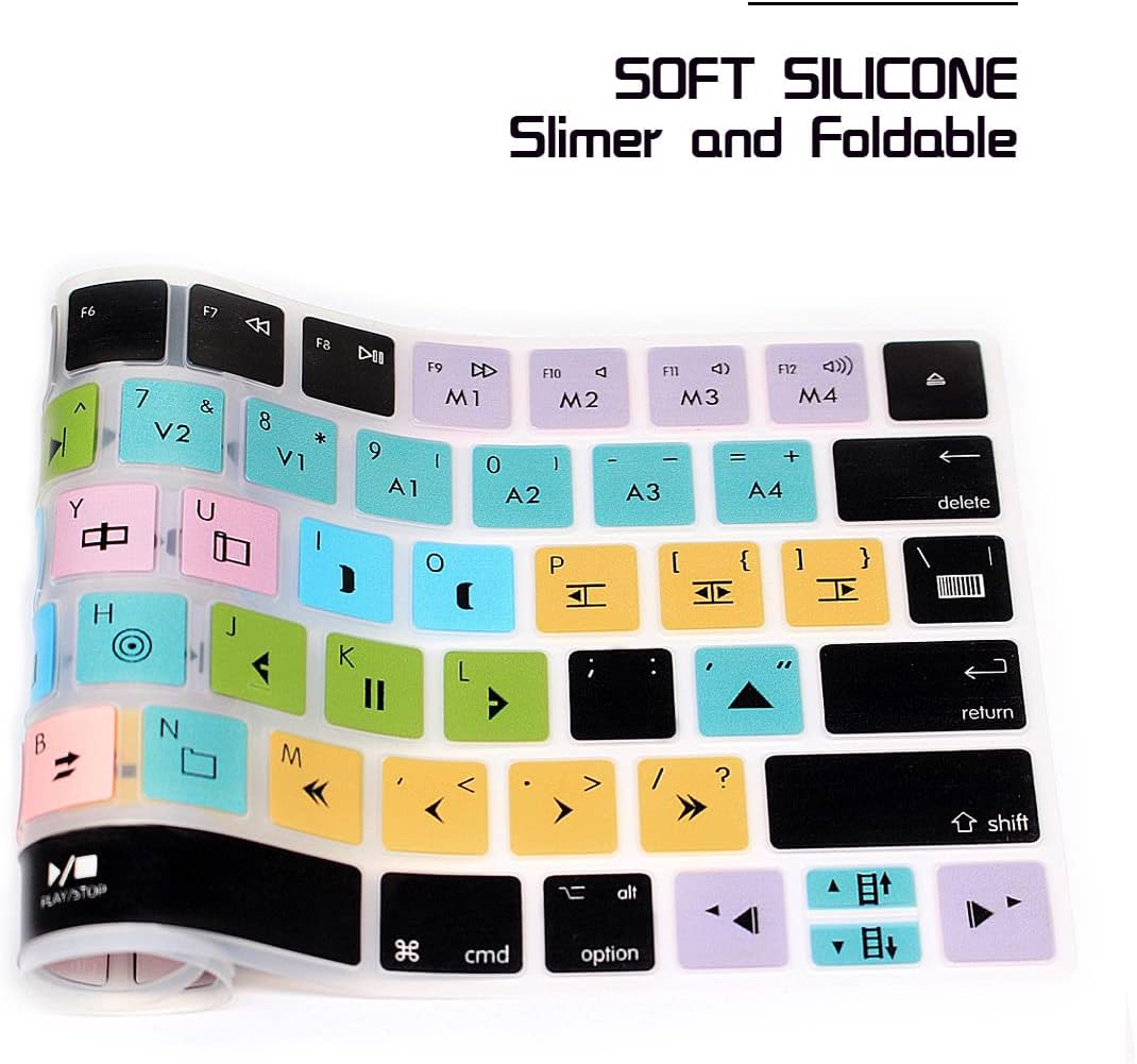 Professional Video Editing Keyboard Cover | Work Smarter, Edit Faster, Protect Better