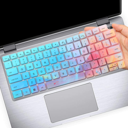 Laptop Gradient Silicone Keyboard Cover | Stylish Protection, Waterproof & Dustproof, Easy to Clean