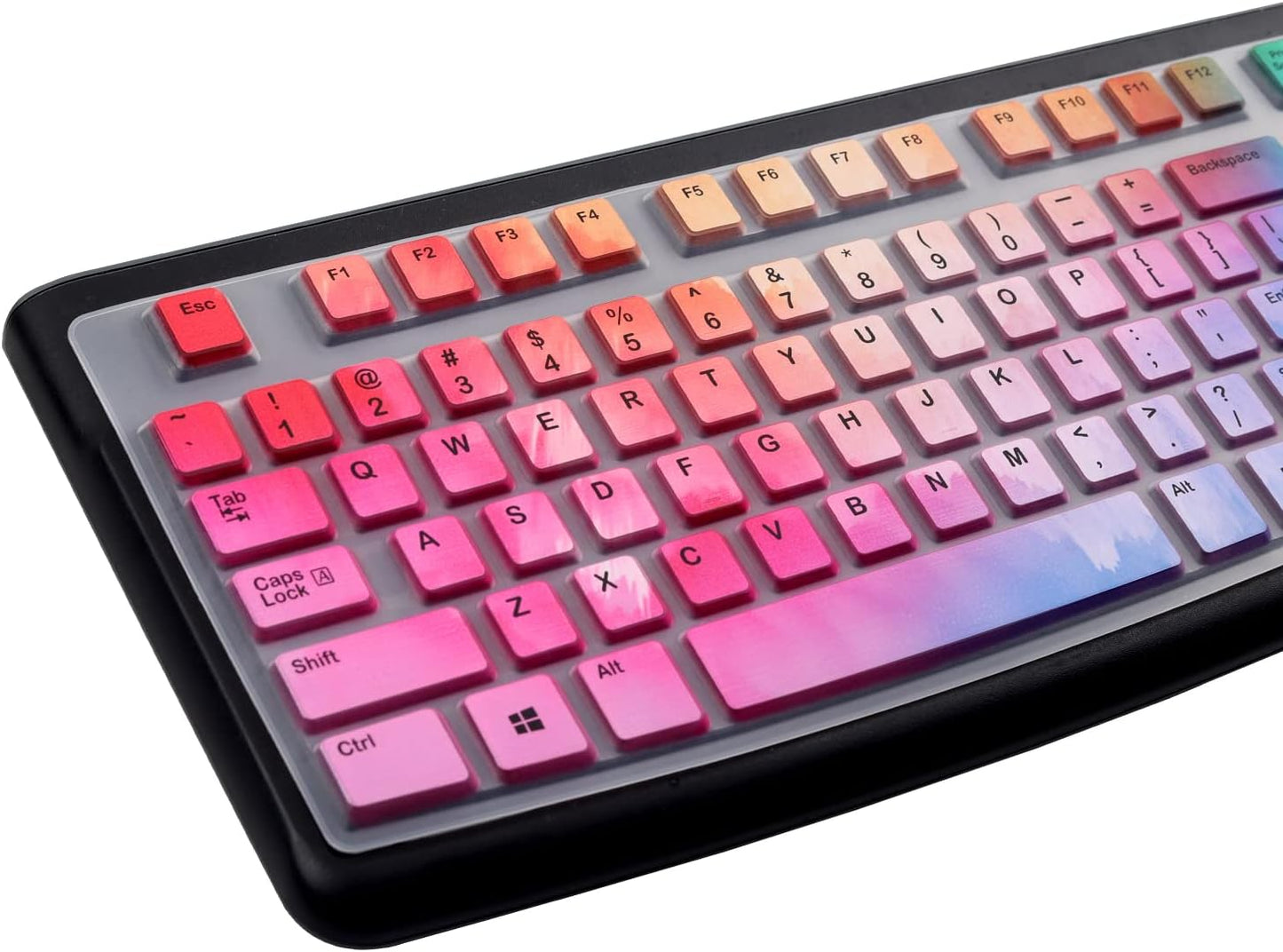 Gradient - Colored Keyboard Protector: Blend of Style, Protection, and Functionality