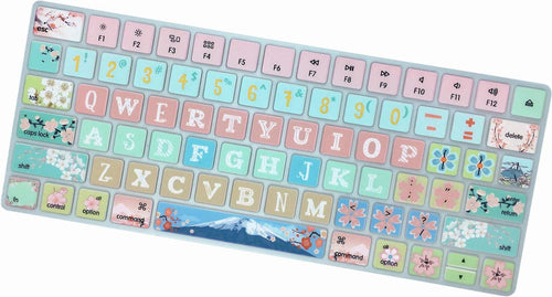 Creative Gradient Keyboard Cover | Stylish & Functional, Washable Silicone