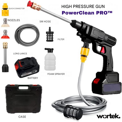 Turbo pressure gun: maximum power, perfect cleaning
