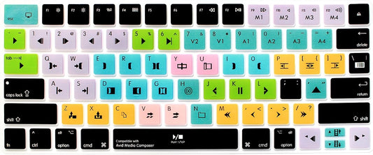 Professional Video Editing Keyboard Cover | Work Smarter, Edit Faster, Protect Better