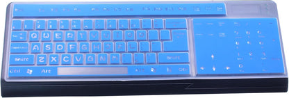 Full - Size Keyboard Protector: Ultimate Protection with Vibrant Blue Style