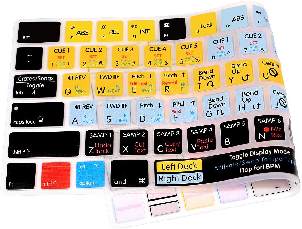 DJ Keyboard Cover with Shortcuts | Precision, Efficiency, and Stage-Ready Protection