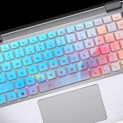Laptop Gradient Silicone Keyboard Cover | Stylish Protection, Waterproof & Dustproof, Easy to Clean