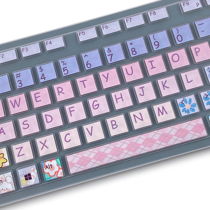 Cute Cartoon Keyboard Cover | Sweet Aesthetics & Full Protection