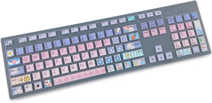 Cute Cartoon Keyboard Cover | Sweet Aesthetics & Full Protection