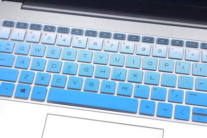 Gradient Blue Keyboard Protector: Stylish Protection for Your Keyboard