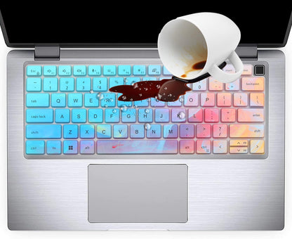 Laptop Gradient Silicone Keyboard Cover | Stylish Protection, Waterproof & Dustproof, Easy to Clean